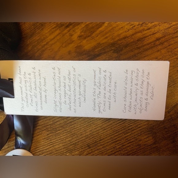 Hale Bob NWT black vegan leather fringe skirt - Picture 4 of 10